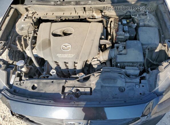 JM1DKDB77H0153841 2017 MAZDA CX-3 Black Rear interior view