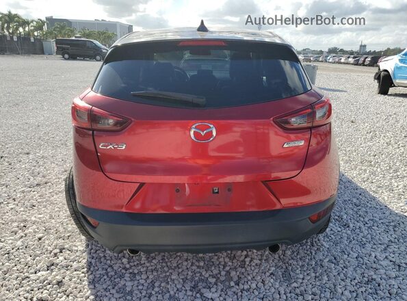 JM1DKDB77K1446267 2019 MAZDA CX-3 Red უკანა ხედი