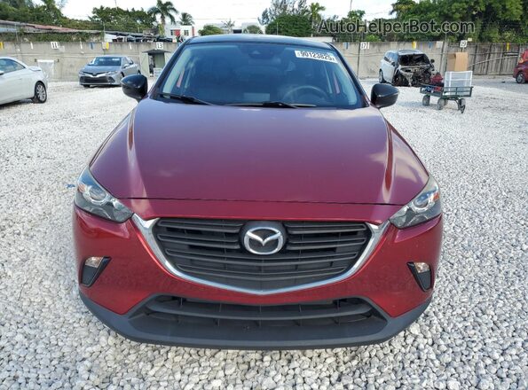 JM1DKDB77K1446267 2019 MAZDA CX-3 Red წინა ხედი