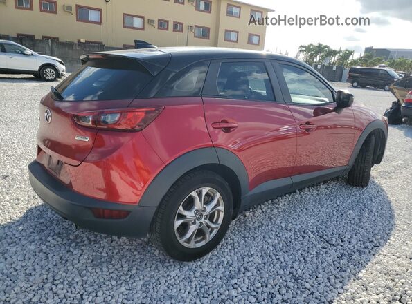 JM1DKDB77K1446267 2019 MAZDA CX-3 Red უკანა მარჯვენა