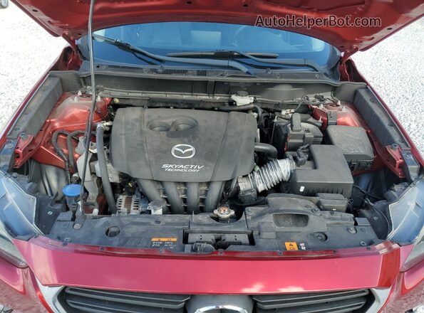 JM1DKDB77K1446267 2019 MAZDA CX-3 Red უკანა სალონის ხედი