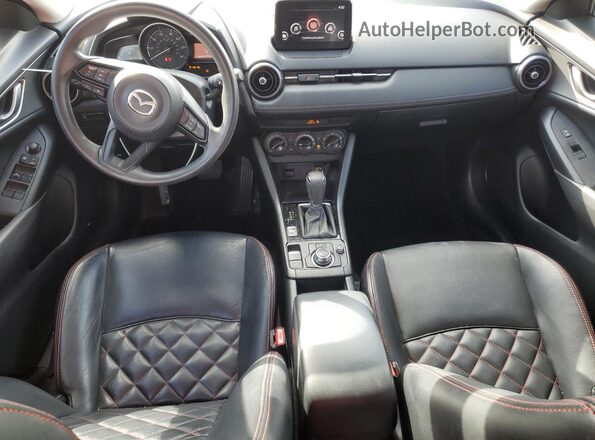 JM1DKDB77K1446267 2019 MAZDA CX-3 Red წინა პანელის ხედი