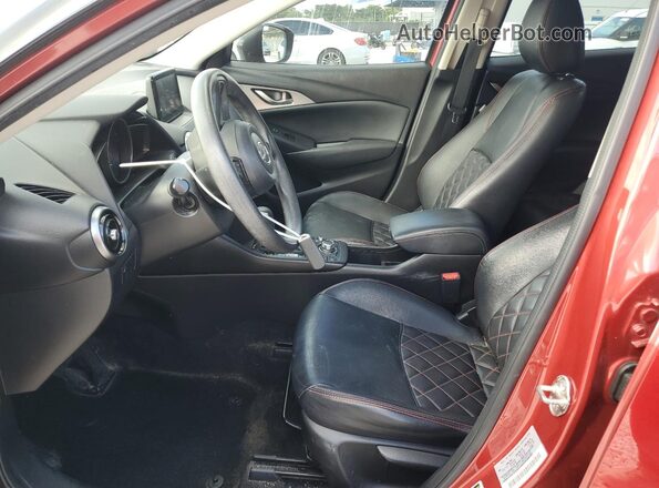 JM1DKDB77K1446267 2019 MAZDA CX-3 Red წინა სალონის ხედი