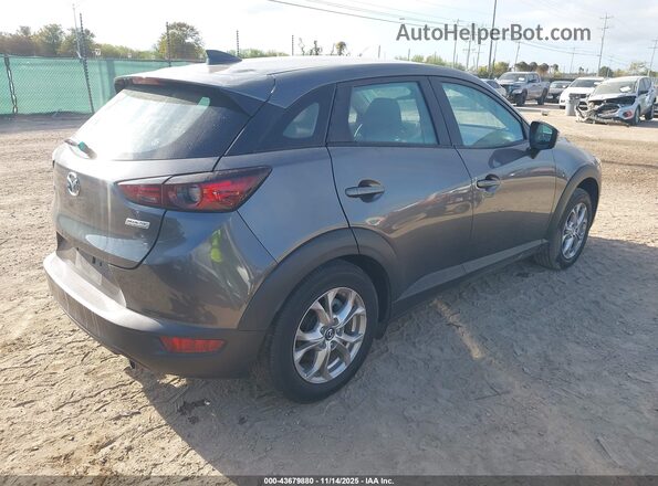 JM1DKDB77K1460055 2019 MAZDA CX-3 Gray Trasero derecho