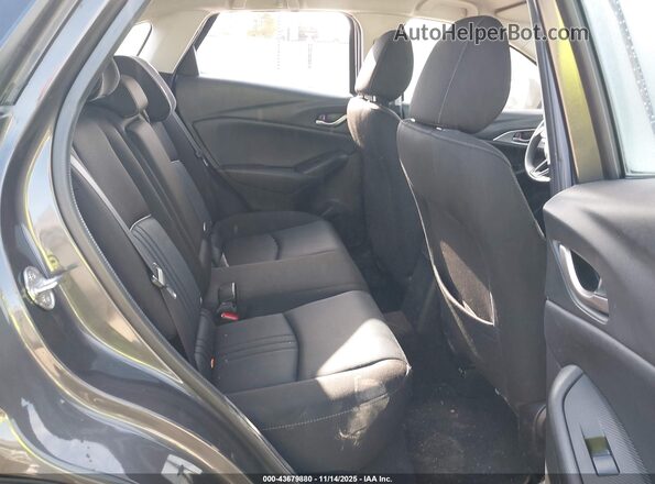 JM1DKDB77K1460055 2019 MAZDA CX-3 Gray Vista de la etiqueta del VIN