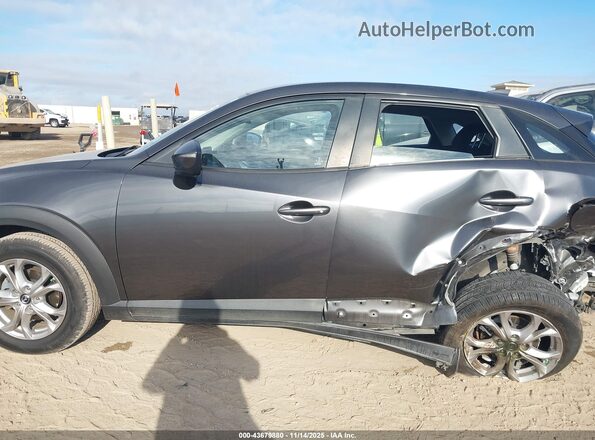 JM1DKDB77K1460055 2019 MAZDA CX-3 Gray Vista interior de 360 grados