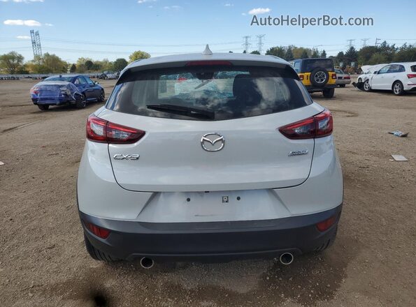 JM1DKDB79K0444803 2019 MAZDA CX-3 Silver Հետևի տեսք