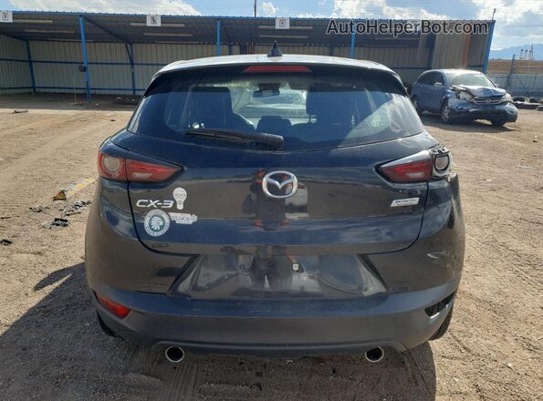 JM1DKDB7XL1465302 2020 MAZDA CX-3 Black უკანა ხედი