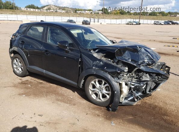 JM1DKDB7XL1465302 2020 MAZDA CX-3 Black წინა მარჯვენა