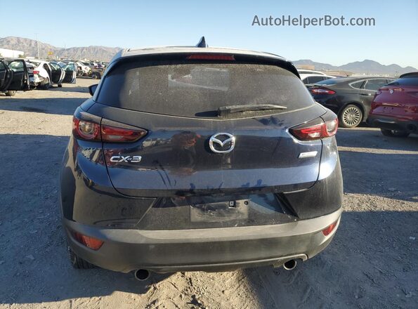 JM1DKDB7XL1469947 2020 MAZDA CX-3 Blue Widok z tyłu