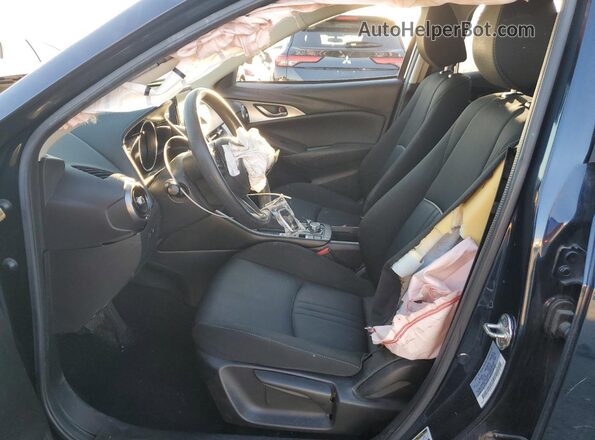 JM1DKDB7XL1469947 2020 MAZDA CX-3 Blue Widok wnętrza z przodu