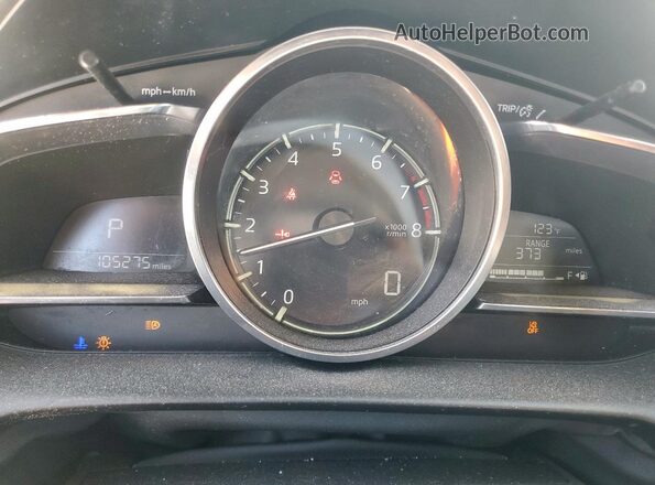 JM1DKDB7XL1473755 2020 MAZDA CX-3 Красный Вид щитка приборов
