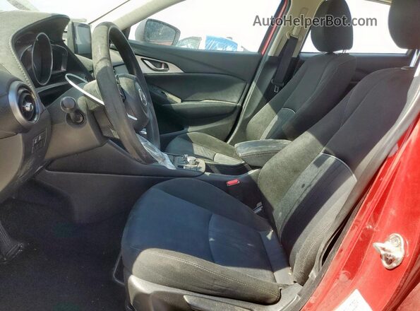JM1DKDB7XL1473755 2020 MAZDA CX-3 Красный Вид салона спереди