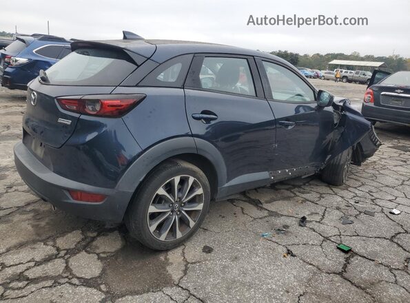 JM1DKDC77K0413435 2019 MAZDA CX-3 Blue Задня права чверть