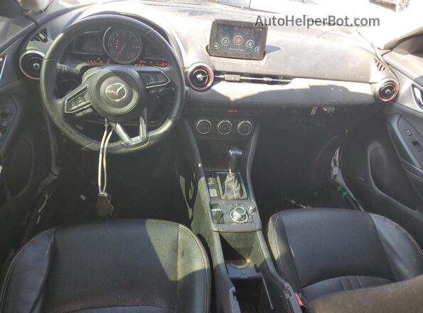 JM1DKDD78K0403494 2019 MAZDA CX-3 White Вид панелі приладів