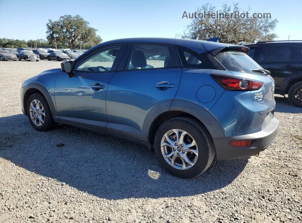 JM1DKFB76L1471447 2020 MAZDA CX-3 Blue უკანა მარცხენა