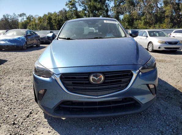 JM1DKFB76L1471447 2020 MAZDA CX-3 Blue წინა ხედი