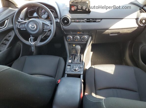 JM1DKFB76L1471447 2020 MAZDA CX-3 Blue წინა პანელის ხედი
