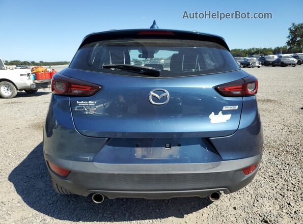 JM1DKFB76L1471447 2020 MAZDA CX-3 Blue უკანა ხედი