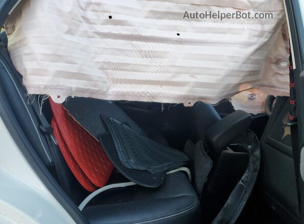 JM1DKFD74K0411989 2019 MAZDA CX-3 White Rear interior view