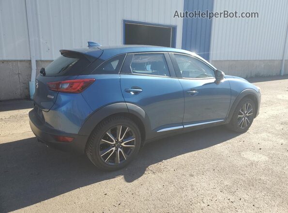 JM1DKFD76J0331432 2018 MAZDA CX-3 Blue უკანა მარჯვენა
