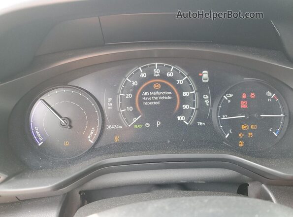 JM1DRADB9N0100310 2022 MAZDA MX-30 Gray ხელსაწყოთა პანელის ხედი