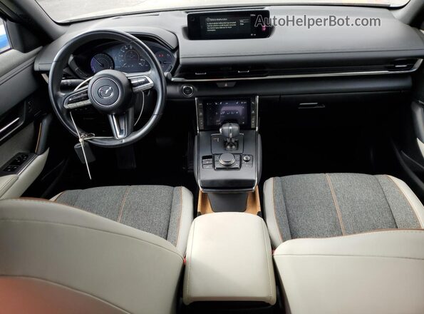 JM1DRADB9N0100310 2022 MAZDA MX-30 Gray წინა პანელის ხედი