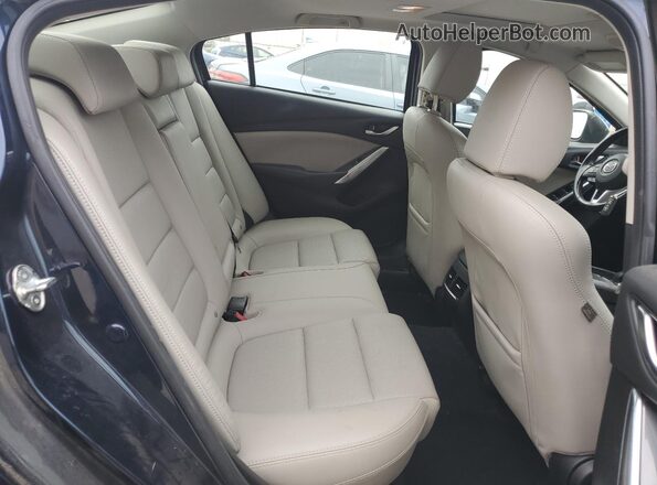 JM1GJ1T5XG1404985 2016 MAZDA 6 Blue Vista de los asientos traseros