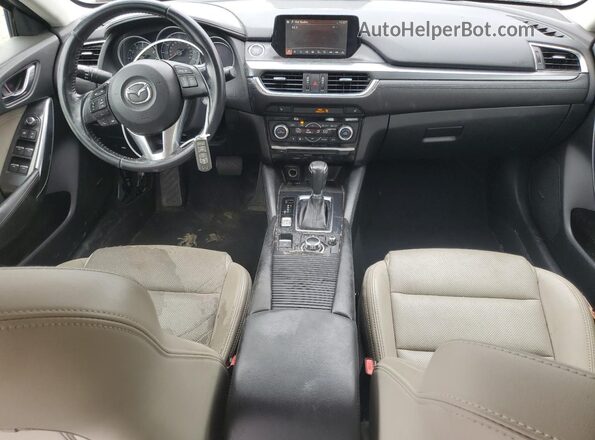 JM1GJ1T5XG1404985 2016 MAZDA 6 Blue Vista del salpicadero