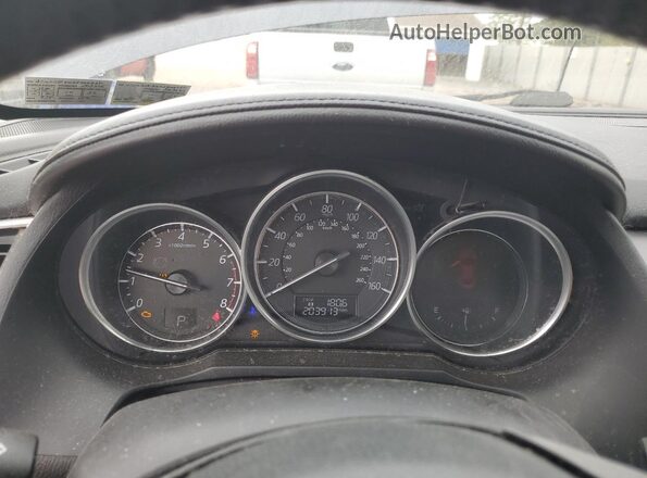 JM1GJ1T5XG1404985 2016 MAZDA 6 Blue Vista del cuadro de instrumentos