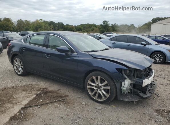 JM1GJ1T5XG1404985 2016 MAZDA 6 Blue Delantero derecho
