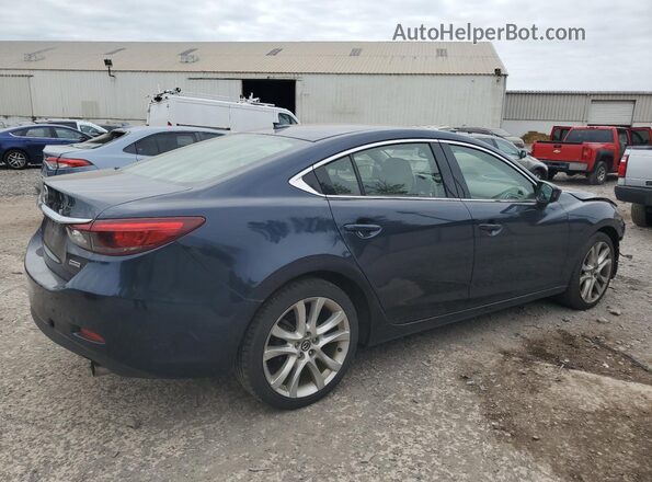 JM1GJ1T5XG1404985 2016 MAZDA 6 Blue Trasero derecho