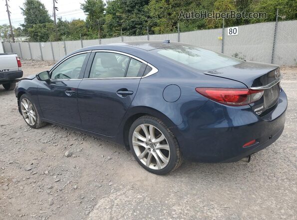 JM1GJ1T5XG1404985 2016 MAZDA 6 Blue Trasero izquierdo