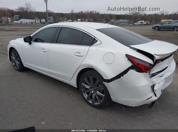 JM1GL1TY1M1616447 2021 MAZDA 6 White Задня ліва чверть