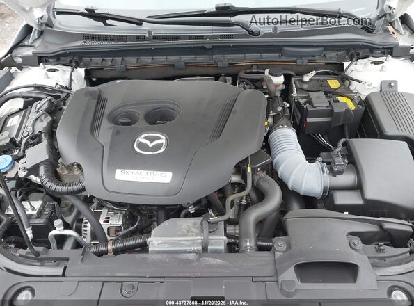 JM1GL1TY1M1616447 2021 MAZDA 6 White Вид ззаду