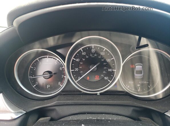 JM1GL1TY3L1527140 2020 MAZDA 6 Черный Вид щитка приборов