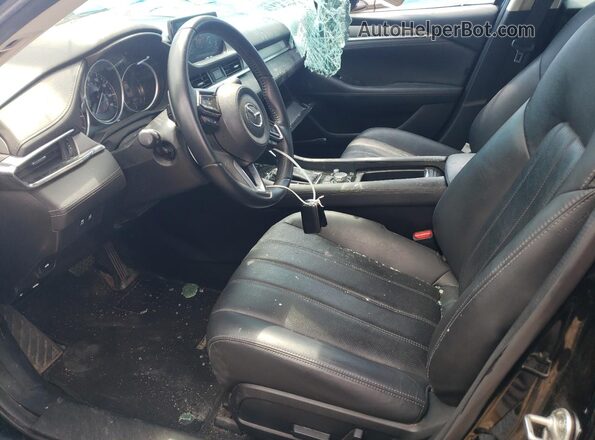 JM1GL1TY3L1527140 2020 MAZDA 6 Черный Вид салона спереди