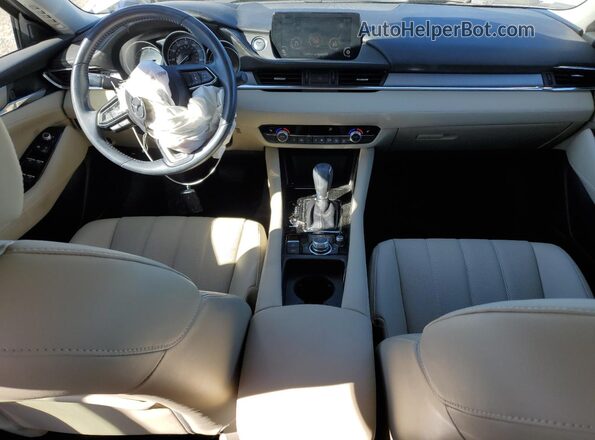 JM1GL1TY4L1512291 2020 MAZDA 6 White Vista del salpicadero