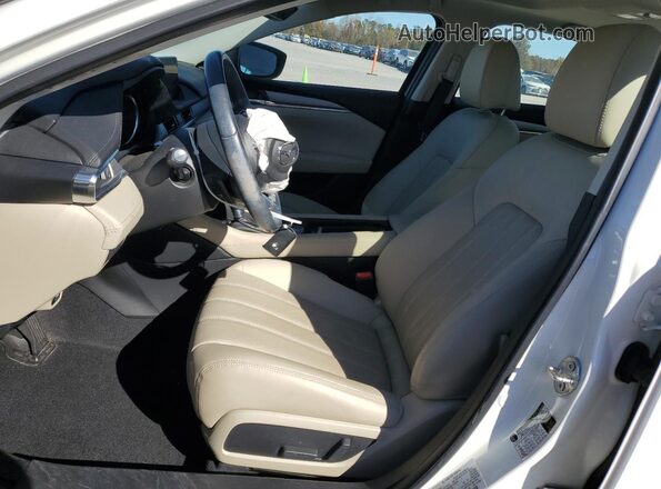 JM1GL1TY4L1512291 2020 MAZDA 6 White Vista interior delantera