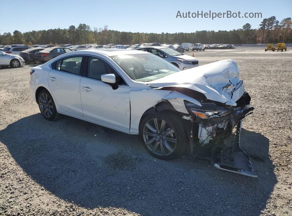 JM1GL1TY4L1512291 2020 MAZDA 6 White Delantero derecho