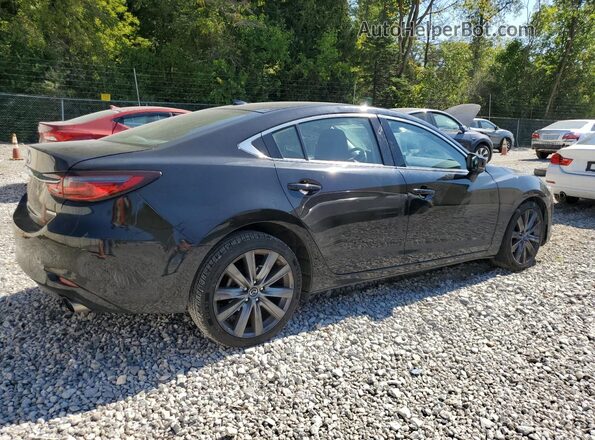 JM1GL1TY4L1524599 2020 MAZDA 6 Черный Задняя правая четверть