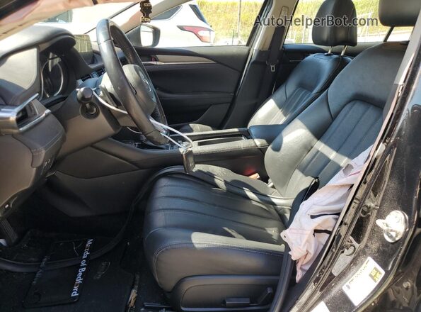 JM1GL1TY4L1524599 2020 MAZDA 6 Черный Вид салона спереди