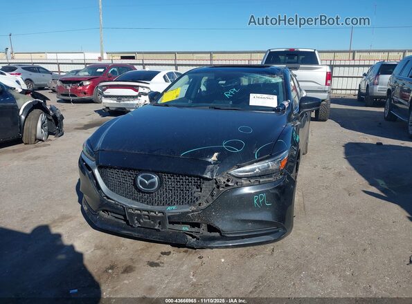 JM1GL1TY5M1609193 2021 MAZDA 6 Black Front view