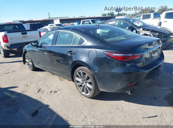 JM1GL1TY5M1609193 2021 MAZDA 6 Black Rear left