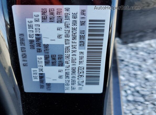 JM1GL1TY9K1507831 2019 MAZDA 6 Black Вид підкапотного простору