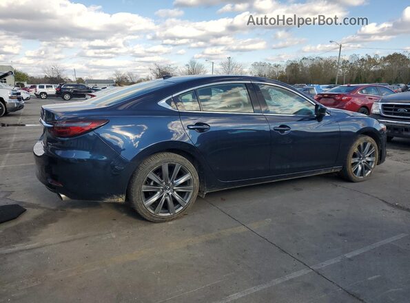 JM1GL1TY9M1606412 2021 MAZDA 6 Blue Tył prawy