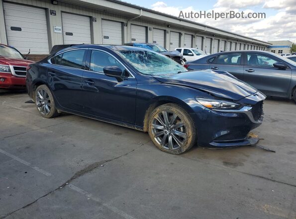 JM1GL1TY9M1606412 2021 MAZDA 6 Blue Przód prawy