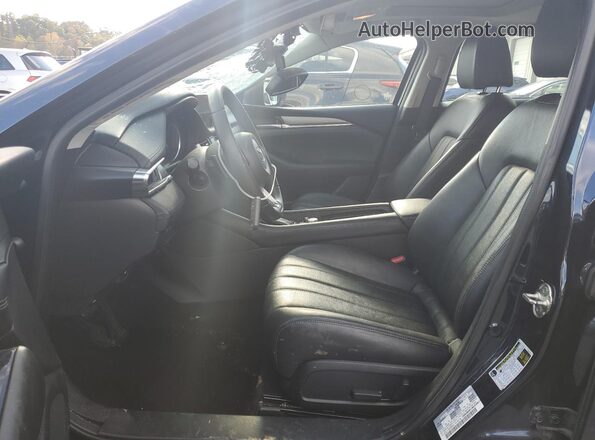 JM1GL1TY9M1606412 2021 MAZDA 6 Blue Widok wnętrza z przodu
