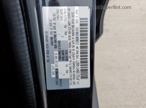 JM1GL1U54H1148871 2017 MAZDA 6 Black Vista del compartimento del motor