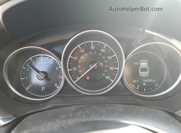 JM1GL1UM2K1506287 2019 MAZDA 6 Black Instrument cluster view